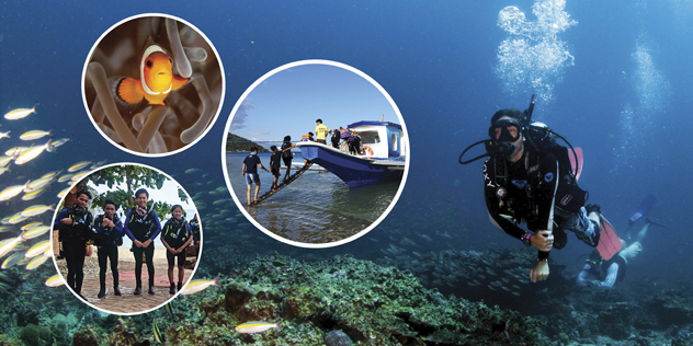 Sea Adventure School and EACY Dive School with PADI Open 